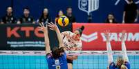 Minas e Osasco pela Superliga  Foto: Esporte News Mundo