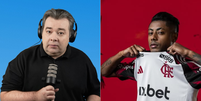 Rômulo Mendonça alfineta Bruno Henrique após anúncio de aposta na Amazon  Foto: Reprodução/Instagram