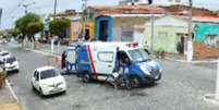 Suspeito furtou celular de dentro da ambulância no Ceará  Foto: Divulgação/GCM Aracati