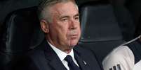  Foto: Justin Setterfield/Getty Images - Legenda: Carlo Ancelotti pode deixar o Real Madrid ainda neste mês, garante imprensa internacional / Jogada10