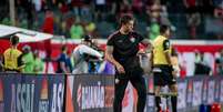 O técnico do Vitória, Thiago Carpini. Foto: Victor Ferreira/ECV / Esporte News Mundo