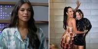 Alane e Bia ainda era próximas quando sairam do BBB 24  Foto: Reprodução/YouTube e Globo / Contigo