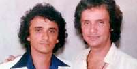 Roberto Carlos com Chacon: longa amizade à distância encerrada agora  Foto: Reprodução