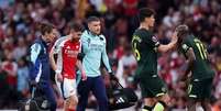  Foto: Alex Pantling/Getty Images - Legenda: Jorginho em jogo do Arsenal contra o Brentford pela Premier League / Jogada10