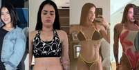 Antes e depois de Thaís Vasconcellos: esposa de Ferrugem mudou seu corpo e perdeu 40 kg com dieta e exercícios físicos. Veja 27 fotos!.  Foto: Reprodução/Instagram, @thaisrvv / AGNews / Purepeople