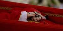 Vaticano divulgou imagens do corpo do papa Francisco  Foto: Reuters / BBC News Brasil