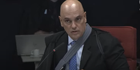 Alexandre de Moraes foi o primeiro a votar Foto: Reprodução/TV Justiça