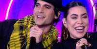 Fiuk se apresentou com Naiara Azevedo na final do BBB25  Foto: Reprodução/Globo
