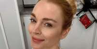 Lindsay Lohan comemora final das filmagens de &lsquo;Sexta-Feira Muito Louca 2&rsquo;  Foto: The Music Journal