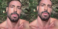 Cauã Reymond é grosseiro com repórter em coletiva  Foto: Reprodução/Instagram / Contigo