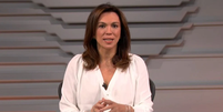 Ana Paula Araújo no 'Bom Dia Brasil'  Foto: Reprodução | Globoplay