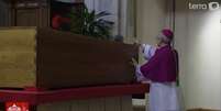 Papa Francisco é sepultado na Basílica de Santa Maria Maggiore, em Roma  Foto: Reprodução/YouTube/Vatican News - 26.04.2025