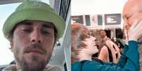 Justin Bieber e seu avô, Robert Bruce Dale  Foto: Reprodução/Instagram / Contigo