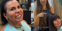 Gretchen mostra prepara&ccedil;&atilde;o no cabelo para entrar no 'Power Couple'  Foto: Reprodu&ccedil;&atilde;o/Instagram