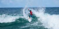 Luana Silva é finalsita na WSL. Foto: Ed Sloane / WSL / Esporte News Mundo