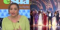 Sonia Abrão falou sobre a falta de Boninho no especial de 60 anos da Globo  Foto: Reprodução/RedeTV!/Globo / Contigo
