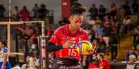 Bruna Moraes é a maior pontuadora do Sesi Bauru na Superliga Foto: Felipe Wiira/Sesi-SP / Esporte News Mundo