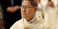 Cardeal Luis Antonio Tagle participa de uma missa com os novos cardeais, presidida pelo Papa Francisco na Basílica de São Pedro, no Vaticano  Foto: Franco Origlia/Getty Images - 08.12.2024
