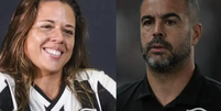 Hanna Santos, neta de Nilton Santos e ex-funcionária do Botafogo, vive um relacionamento amoroso com Artur Jorge Foto: Reprodução