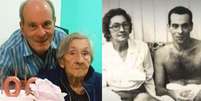 Ney Matogrosso e a mãe, Beita  Foto: Reprodução / Bons Fluidos
