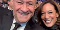 Doug Emhoff e sua esposa, Kamala Harris  Foto: Reprodução/Instagram