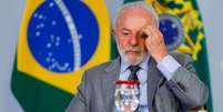 O presidente Lula defende discussão sobre redução da jornada de trabalho em pronunciamento de rádio e tv  Foto: Wilton Junior / Estadão / Estadão