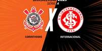 Foto: Arte/Jogada10 - Legenda: Corinthians recebe o Internacional neste sábado (3), na Neo Química Arena / Jogada10