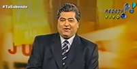 José Luiz Datena na estreia na RedeTV!, há 23 anos: período curto na emissora antes de voltar à Record  Foto: Reprodução/YouTube