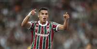 Foto: Marcelo Gonçalves/Fluminense - Legenda: Serna marcou o gol de empate do Fluminense / Jogada10