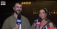 Laura usou a ficha para se livrar da fumaça  Foto: Reprodução/Multishow