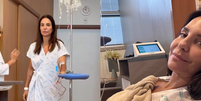 Ivete Sangalo grava vídeo em hospital Foto: Reprodução/Instagram