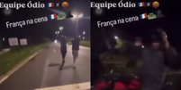'Equipe ódio': bandidos fazem live ao cometer assalto em SP  Foto: Reprodução/Redes sociais
