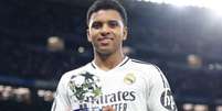  Foto: Divulgação / Real Madrid - Legenda: Torcedor vai à loucura com suposto interesse do Manchester City em Rodrygo / Jogada10