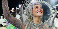 Paolla Oliveira em último desfile como rainha de bateria da Grande Rio Foto: Reprodução/Instagram