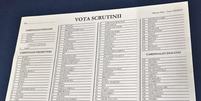 Vaticano divulga ordem de votação de cardeais no conclave   Foto: Divulgação/Vatican Media