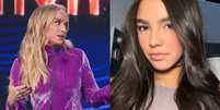 ‘O clima pesou': pouco antes de polêmica na web, Angélica viveu momento desconfortável em gravação após nora ser citada.  Foto: Divulgação, SBT | Reprodução, Instagram / Purepeople