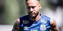 Neymar, pelo Santos (Fotos: Raul Baretta/ Santos FC.) Foto: Esporte News Mundo
