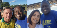 Jair Bolsonaro e Michelle Bolsonaro em evento pró-anistia  Foto: Reprodução/x/@depheliolopes