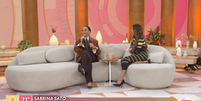 Sabrina Sato participa do 'Encontro', da Globo  Foto: Reprodução/Globo