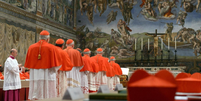 Conclave começou nesta quarta-feira, 7, com 133 cardeais  Foto: Reprodução/Vatican News
