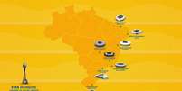 Fifa anuncia sedes da Copa do Mundo feminina  Foto: Divulgação/Fifa