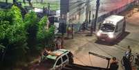 Chacina na Barra do Ceará, em Fortaleza, deixa quatro mortos e pelo menos seis feridos   Foto: Reprodução/Redes sociais 