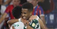 Estêvão, atacante do Palmeiras   Foto: César Greco/Palmeiras / Esporte News Mundo