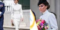 Kate Middleton apostou em look de poá para eventos do Dia da Vitória Foto: Getty Imagens / Manequim