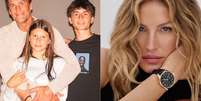 O ex-atleta, que teve um relacionamento com a supermodelo, comentou em podcast sobre a decepção dos filhos, Benjamin e Vivian, ao vê-lo rir de piada  Foto: Reprodução/Instagram / Contigo