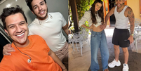 Papai do ano! Sertanejo Guilherme, dupla com Hugo, anuncia que ser&aacute; pai de g&ecirc;meos  Foto: Reprodu&ccedil;&atilde;o/Instagram / Contigo