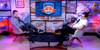 Antony Curti durante podcast Semana NFL  Foto: Youtube/ESPN Brasil / Reprodução