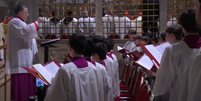 Brasileiro rege coro de 1ª missa de papa Leão XIV; conheça  Foto: Reprodução/YouTube/Vatican News