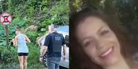 Mulher enviou ameaças, ofensas e chegou a ir até a casa das vítimas Foto: Divulgação/PCSC e TV Globo