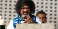 Padre Mauro Luiz da Silva, de Belo Horizonte, se decepcionou com a escolha de Bento XVI, mas está feliz com a eleição de Leão XIV. Foto: Arquivo Pessoal